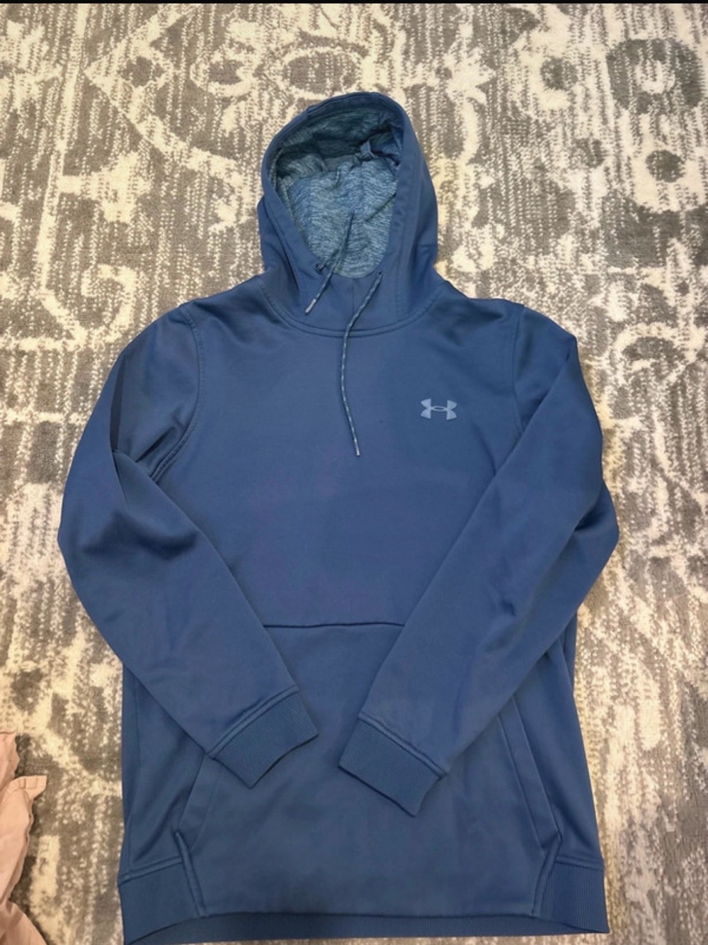 Under Armour Men’s Blue Hooded Pullover Sweatshirt